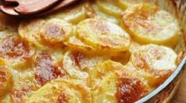 Fırında Kremalı Patates Tarifi