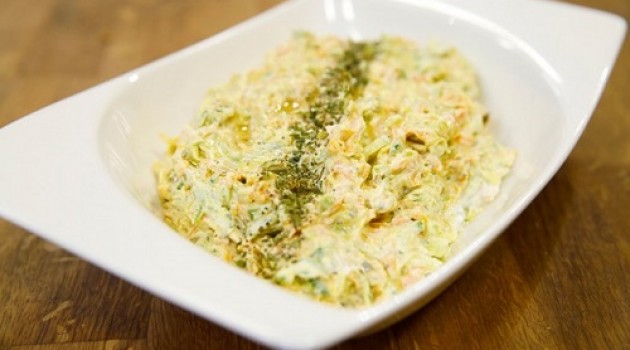 Arda’nın Mutfağı Yoğurtlu Sebze Salatası Tarifi 06.03.2016